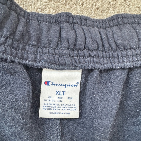 Vintage Champion Navy Sweatpants - Picture 3 of 3